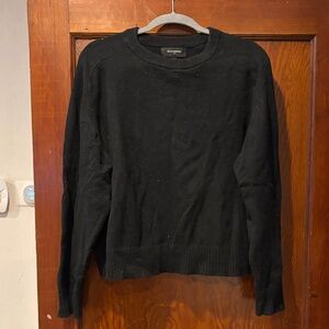Banana Republic Black Crewneck Sweater